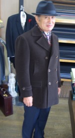 ジャケットと同寸のコート : テーラーカスカベ