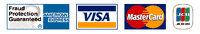 Amex, VISA, master card, JCB